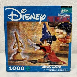 1000 piece Mickey Mouse as the Sorcerer’s Apprentice Photomosaic Puzzle